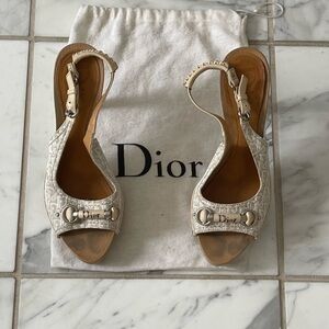 Dior Monogram High Heels